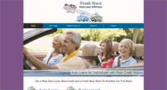 Desktop Screenshot of freshstartloans.com